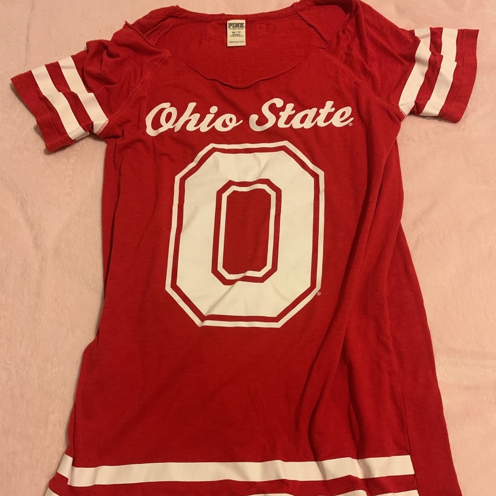 Ohio state pink xs sleep shirt